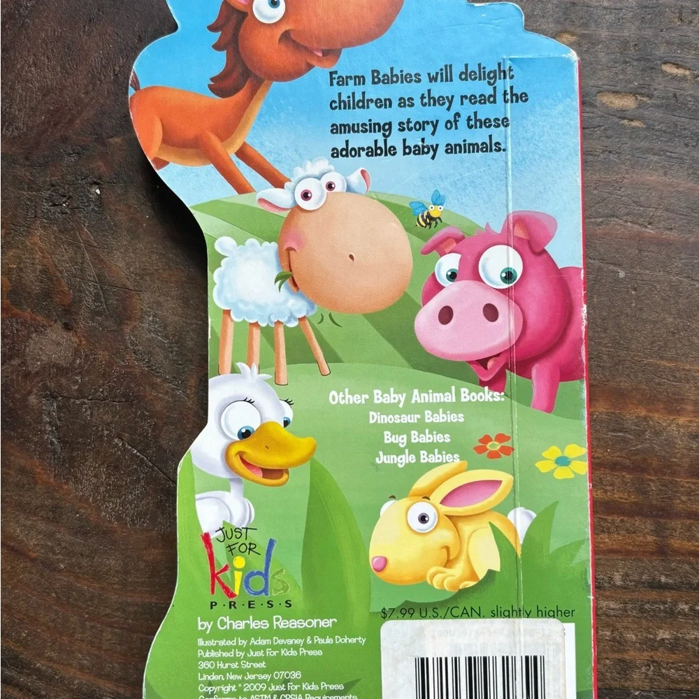 Set of 5 Children’s Learning Hardcover Board Books - Picture 4 of 15